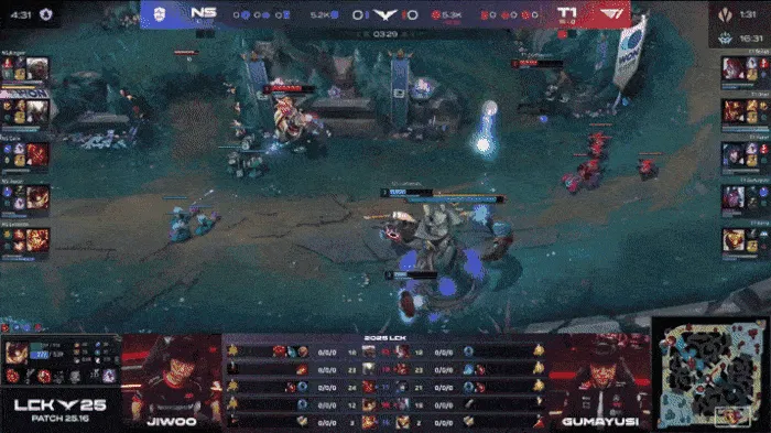 澳洲幸运10开奖结果-LCK：Lehends蕾欧娜E到Keria，NS下路1换2线杀T1下路双人